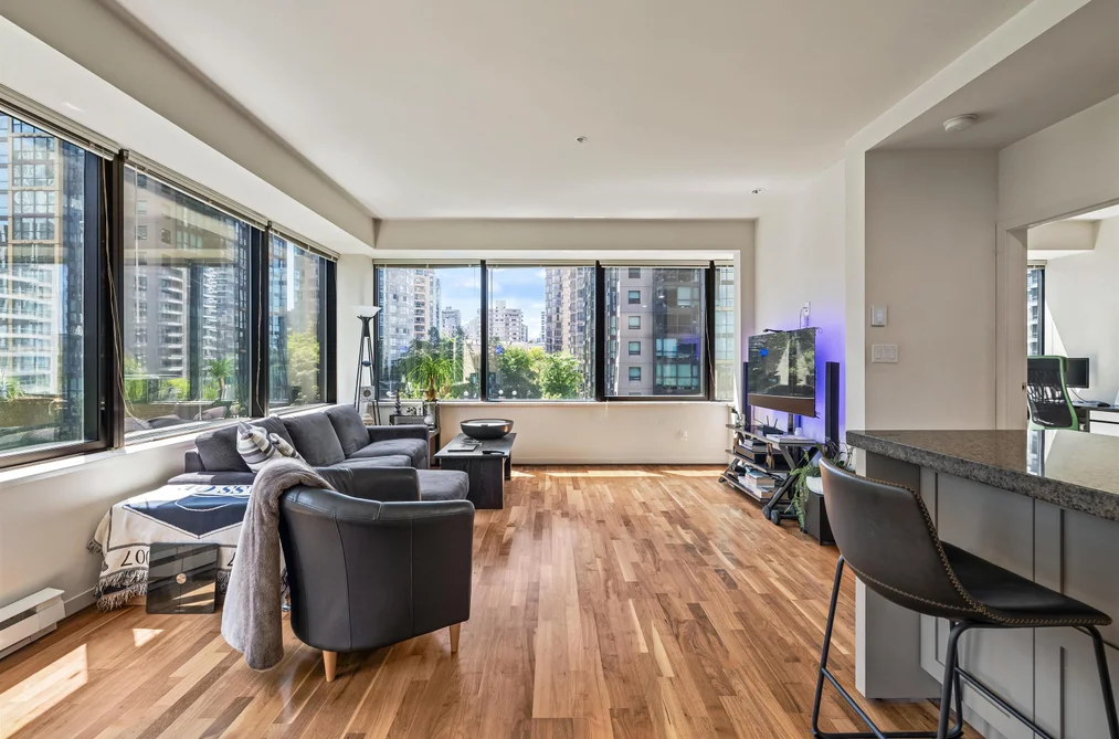 Condo for sale at 609 1333 West Georgia Street Vancouver British Columbia - MLS: R3160442
