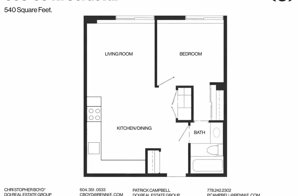 609 66 W CORDOVA STREET, Vancouver BC V6B 0L2, Vancouver BC — Residential for Sale - Photo 2