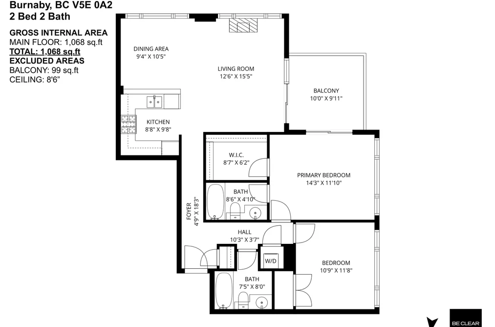 609 7138 COLLIER STREET, Burnaby BC V5E 0A2, Burnaby BC — Residential for Sale - Photo 5