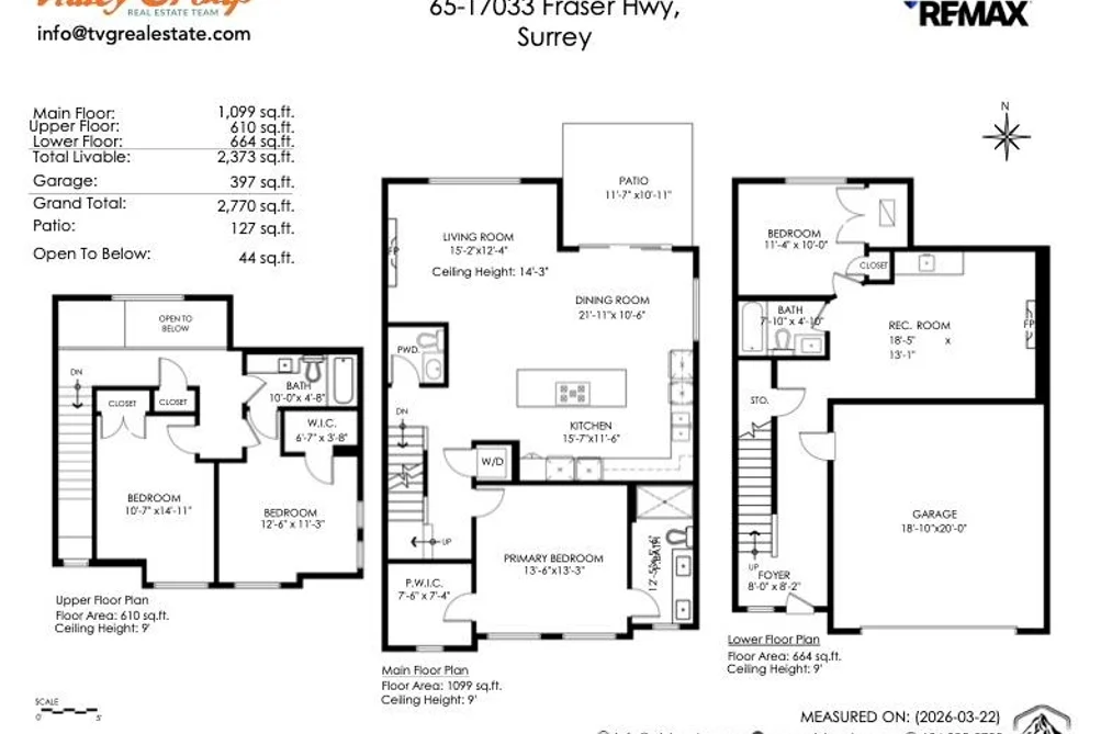 65 17033 FRASER HIGHWAY, Surrey BC V4N 6V2, Surrey BC — Residential for Sale - Photo 2