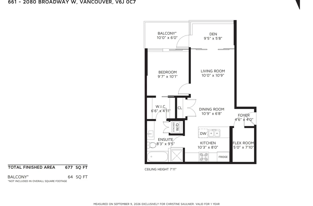 661 - 2080 W Broadway, Vancouver, BC - MLS: R3164285 - Photo 24