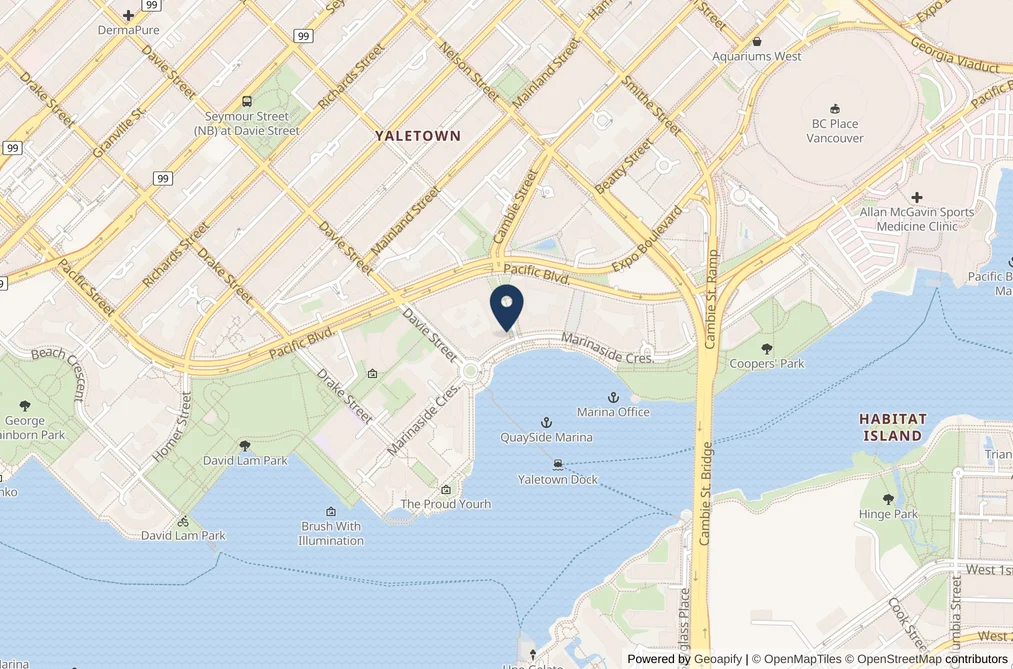 1111 Marinaside Cres Unit 701, Vancouver, BC - MLS: R3177266
