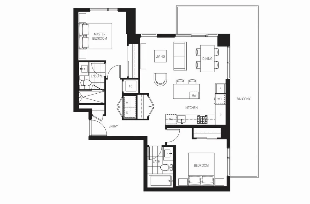 701 6200 MINORU BOULEVARD, Richmond BC V6Y 0M9, Richmond BC — Residential for Sale - Photo 5