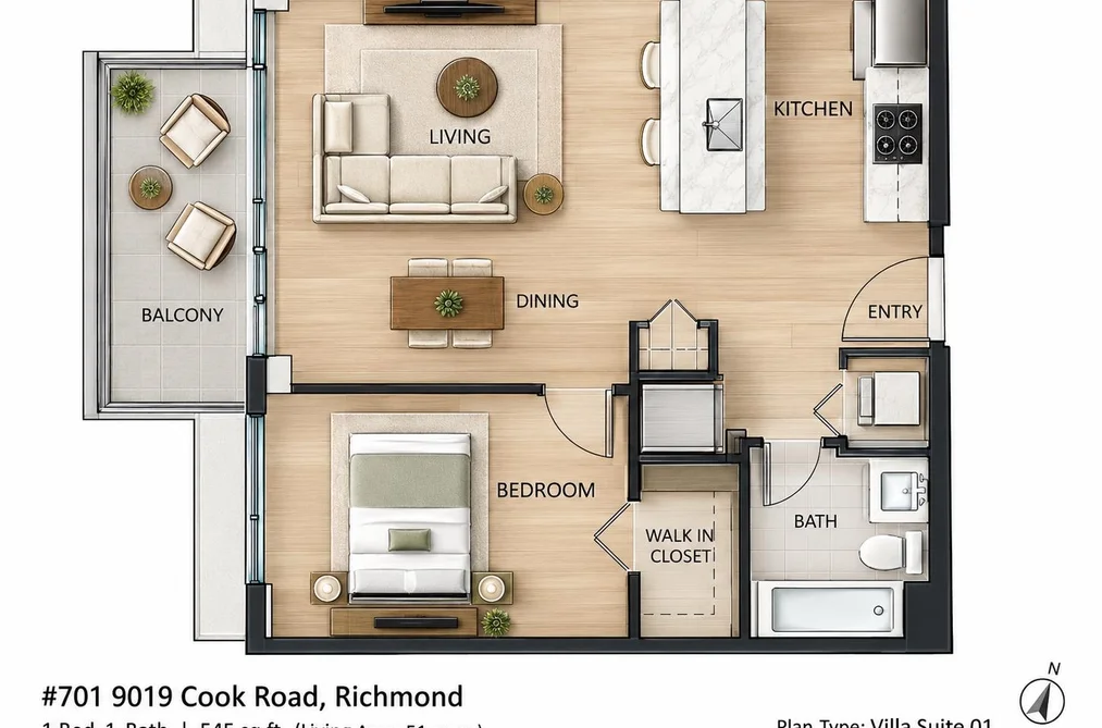 9019 Cook Rd Unit 701, Richmond, BC - MLS: R3175704
