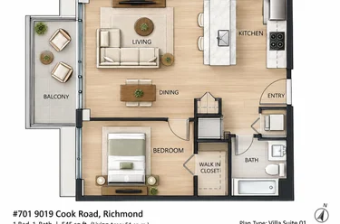 9019 Cook Rd Unit 701, Richmond, BC - MLS: R3175704
