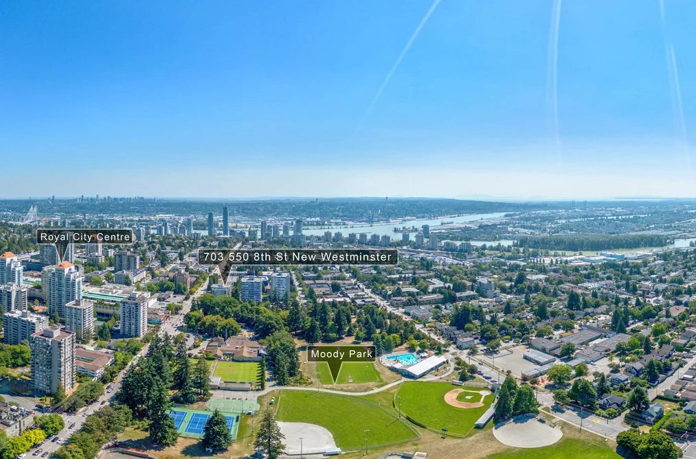 Condo for sale at 703 550 Eighth Street New Westminster British Columbia - MLS: R3154334