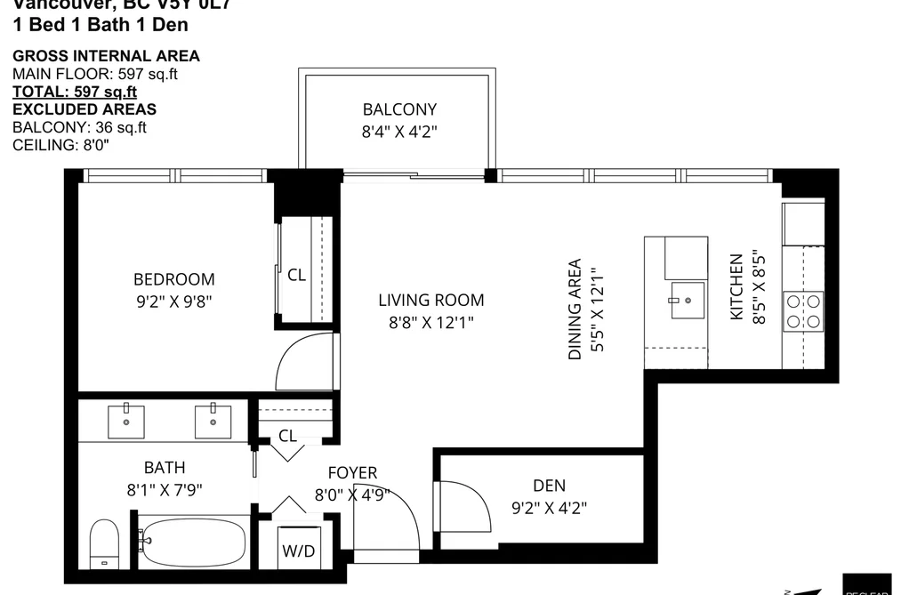 706 - 1788 Columbia Street, Vancouver, BC - MLS: R3165637 - Photo 19 706 - 1788 Columbia Street, Vancouver, BC - MLS: R3165637 - Photo 19