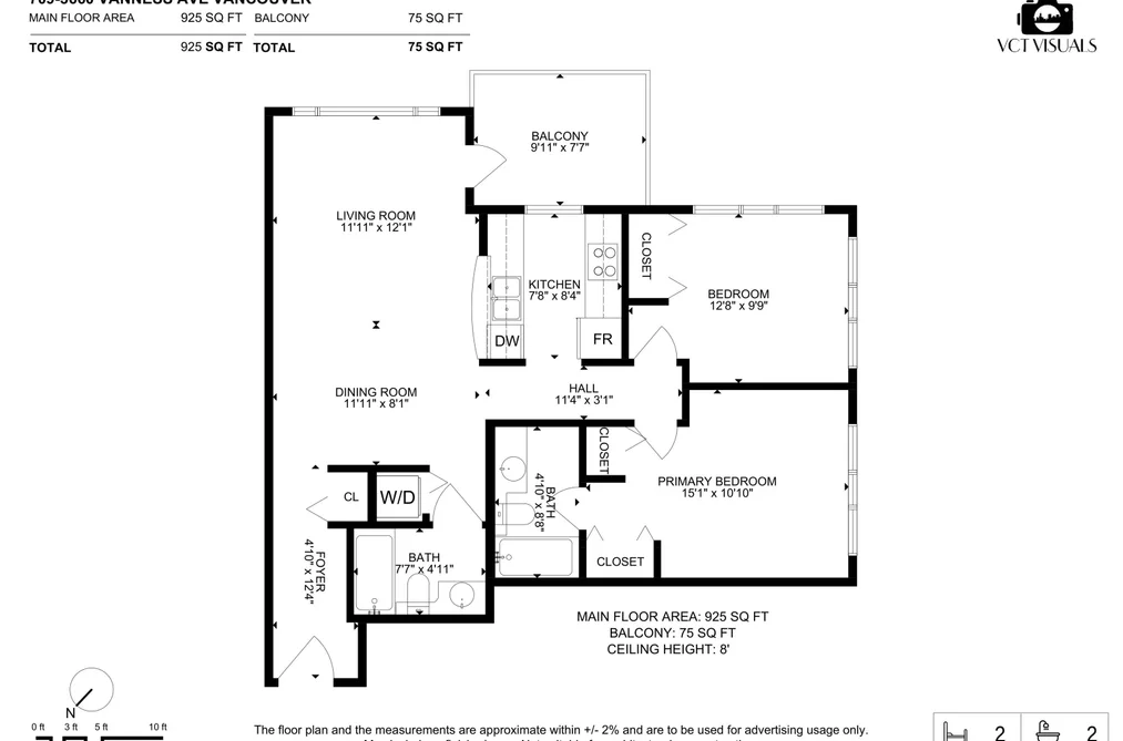 709 3660 VANNESS AVENUE, Vancouver BC V5R 6H8, Vancouver BC — Residential for Sale - Photo 3