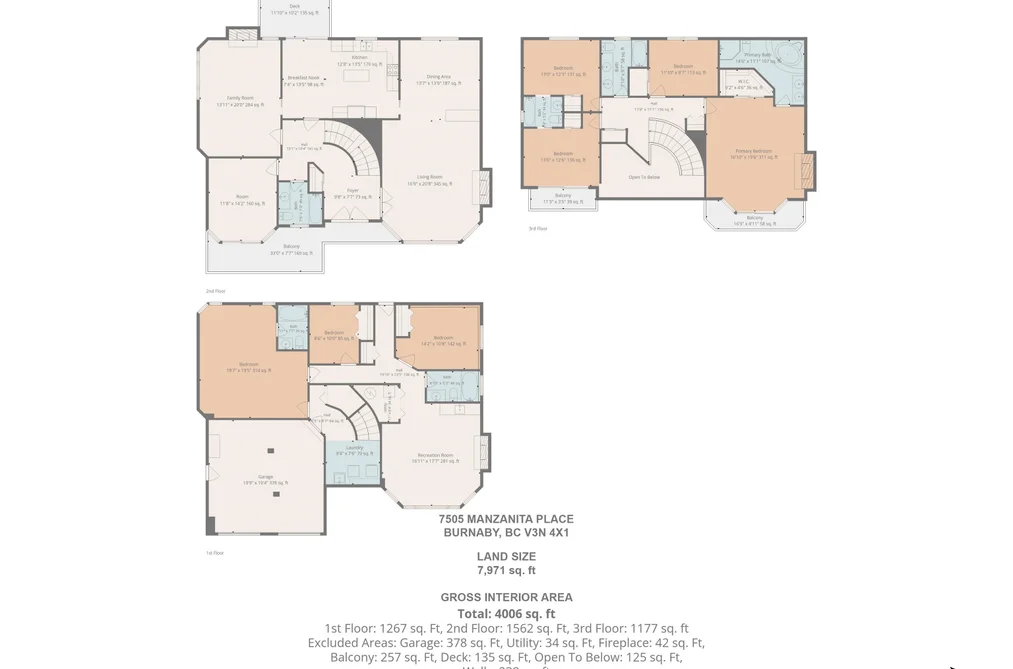 7505 MANZANITA PLACE, Burnaby BC V3N 4X1, Burnaby BC — Residential for Sale - Photo 2