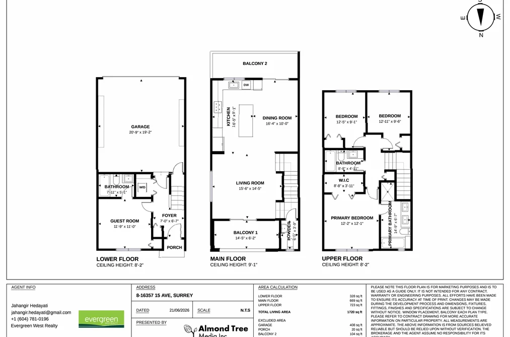8 16357 15 AVENUE, Surrey BC V4A 0C2, Surrey BC — Residential for Sale — Photo 36 of 37