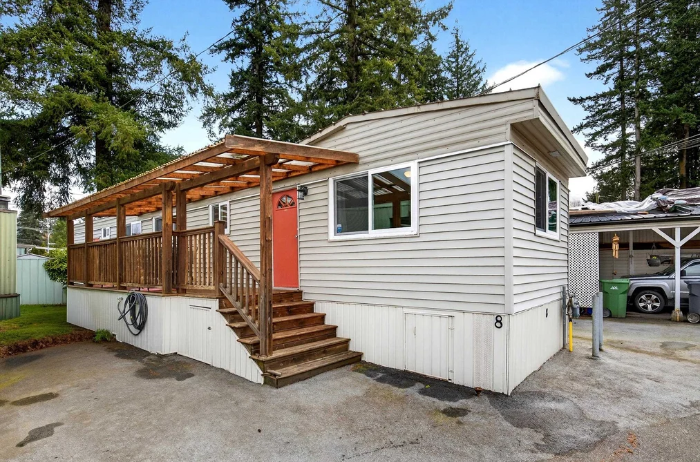 Manufactured Home for sale at 8 24330 Fraser Highway Langley British Columbia - MLS: R3104496