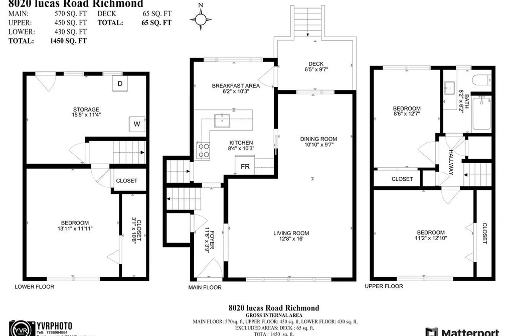 8020 LUCAS ROAD, Richmond BC V6Y 1G3, Richmond BC — Residential for Sale - Photo 4