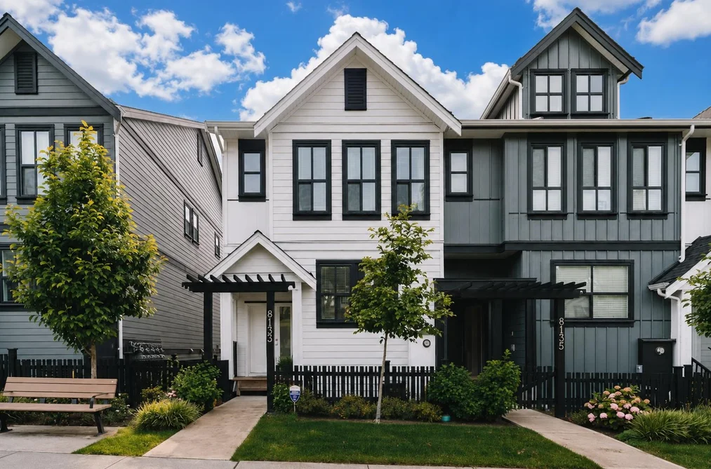 Row House (Non-Strata) for sale at 8133 202 Street Langley British Columbia - MLS: R3141897