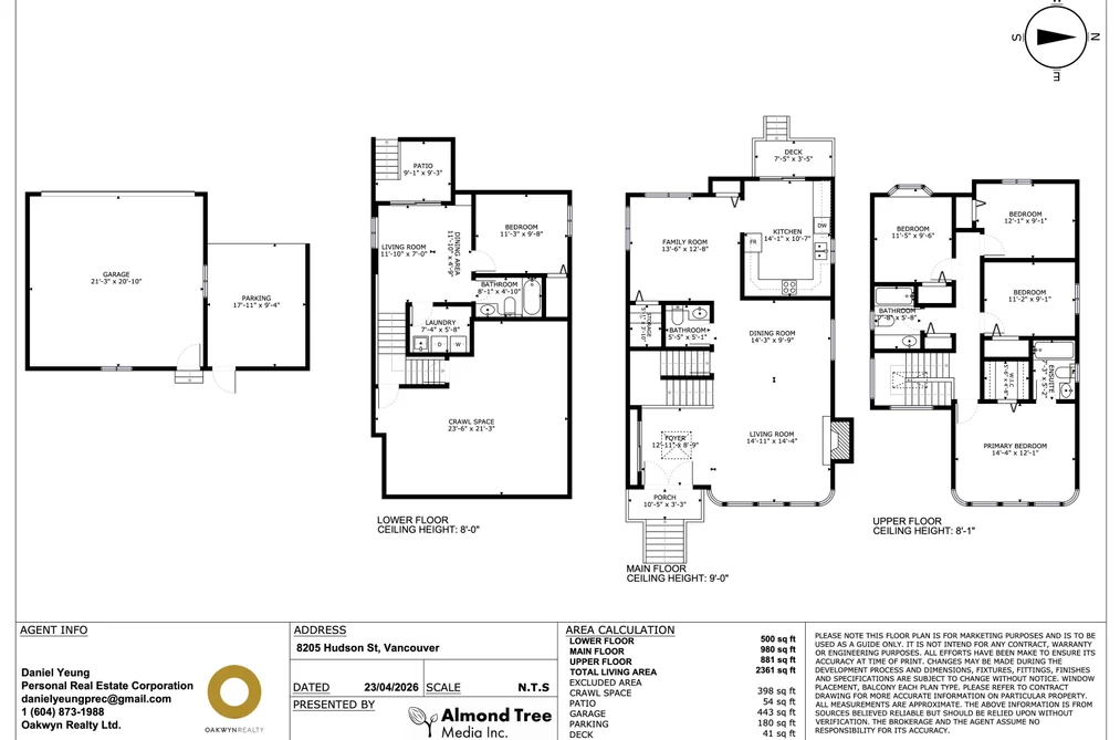 8205 HUDSON STREET, Vancouver BC V6P 4M2, Vancouver BC — Residential for Sale - Photo 2