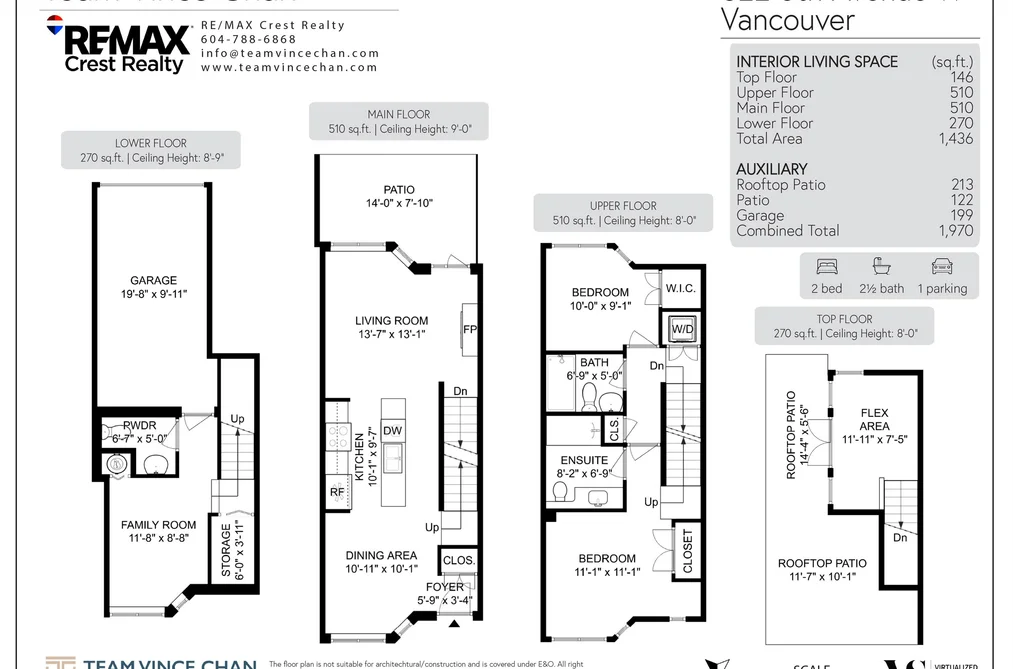 822 W 6TH AVENUE, Vancouver BC V5Z 1A6, Vancouver BC — Residential for Sale — Photo 28 of 28