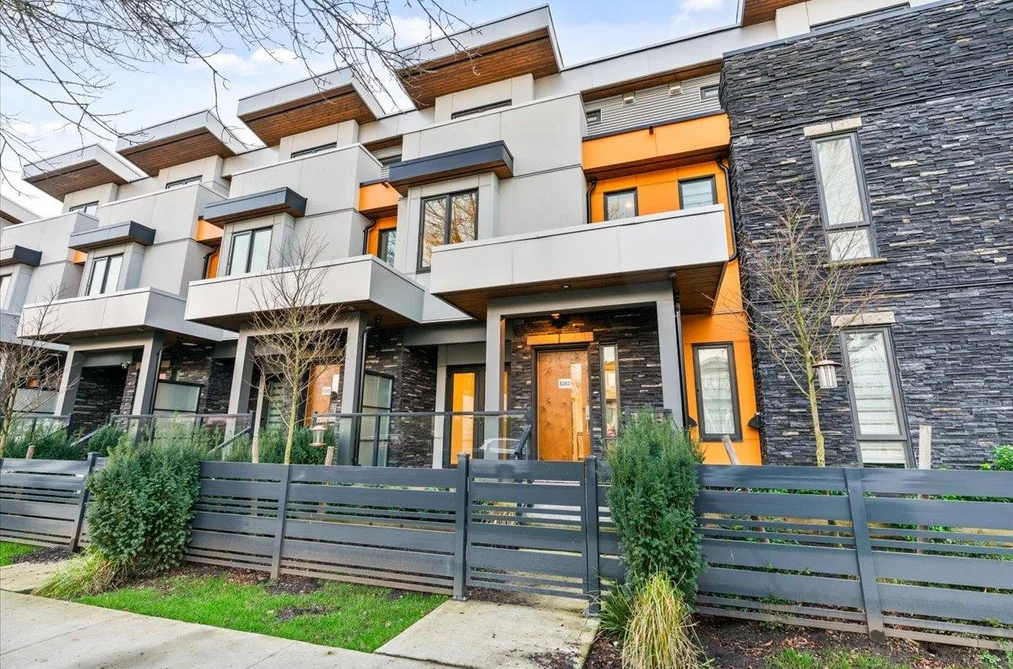 Townhouse for sale at 8305 French Street Vancouver British Columbia - MLS: R3116374