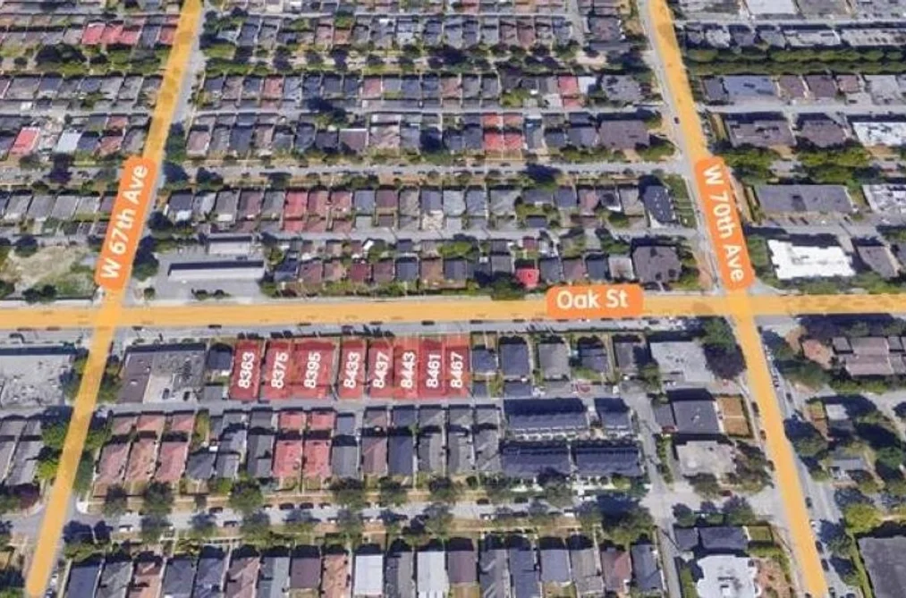 Half Duplex for sale at 8463 Oak Street Vancouver British Columbia - MLS: R3043191
