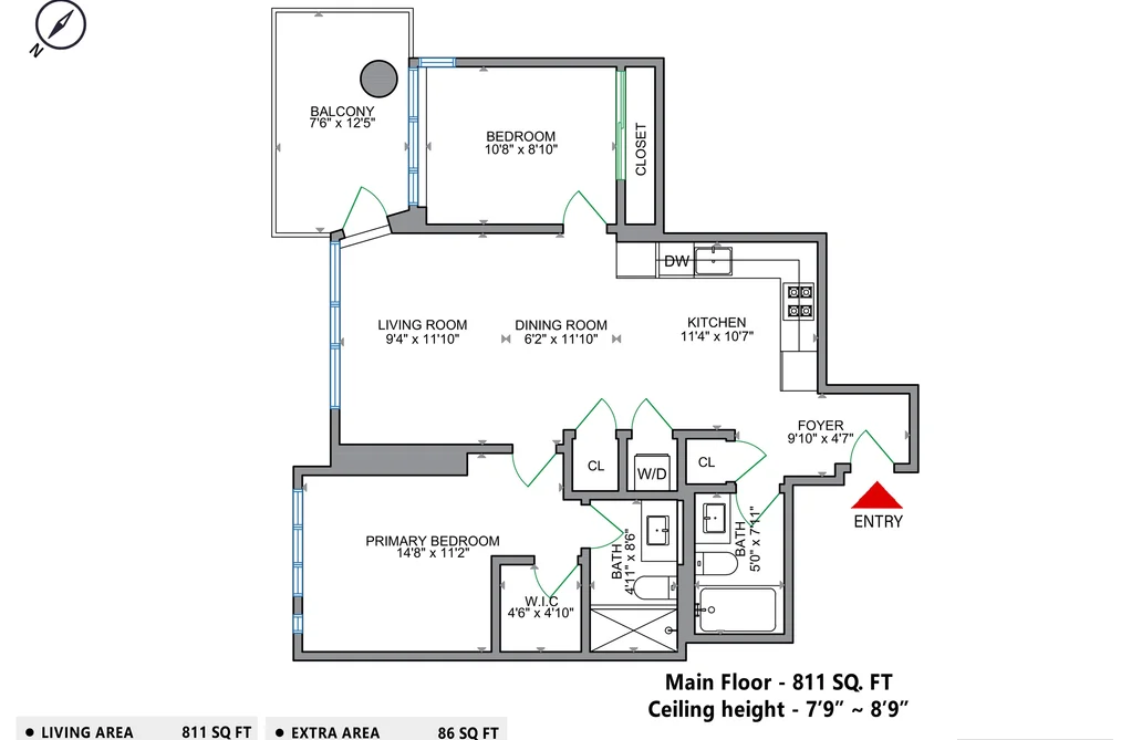 903 4458 BERESFORD STREET, Burnaby BC V5H 0J1, Burnaby BC — Residential for Sale - Photo 2