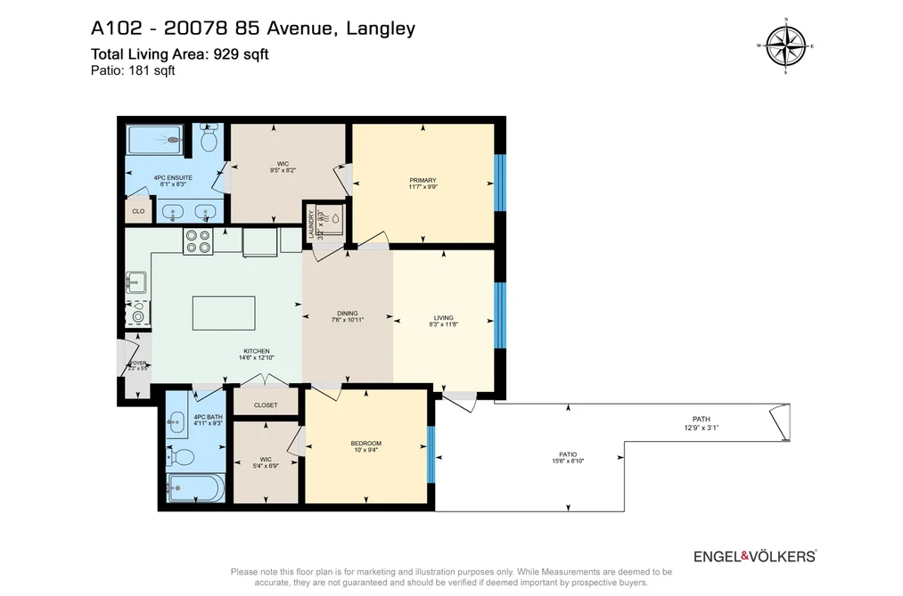 A102 20078 85 AVENUE, Langley BC V2Y 3Z2, Langley BC — Residential for Sale - Photo 2