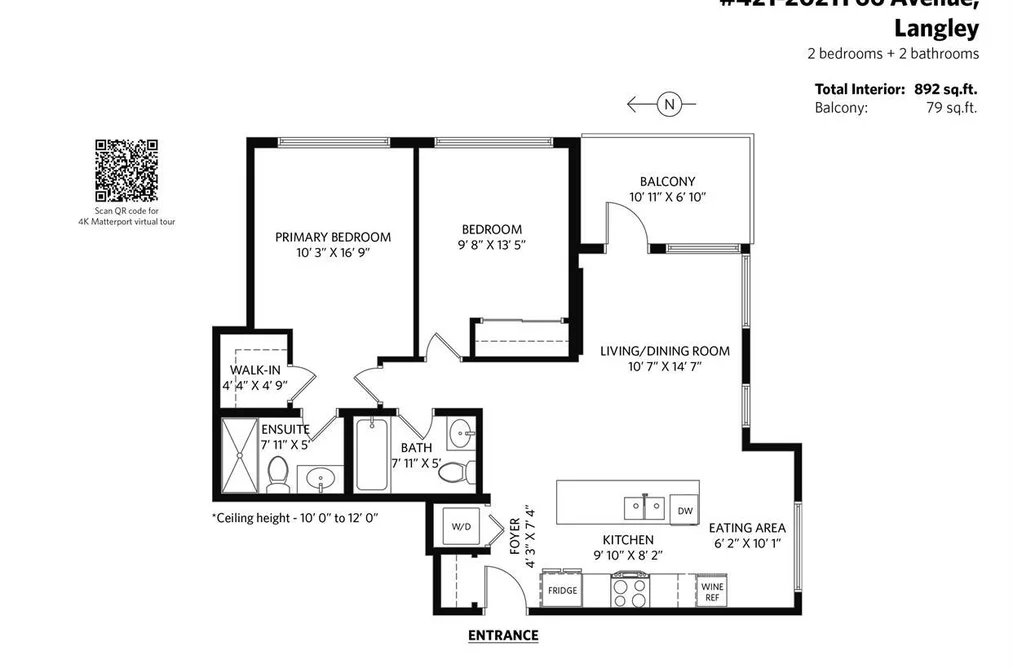 C421 20211 66 AVENUE, Langley BC V2Y 0L4, Langley BC — Residential for Sale - Photo 2
