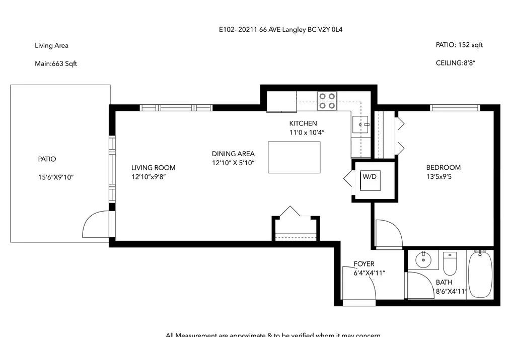 Condo for sale at E102 20211 66 Avenue Langley British Columbia - MLS: R3137321