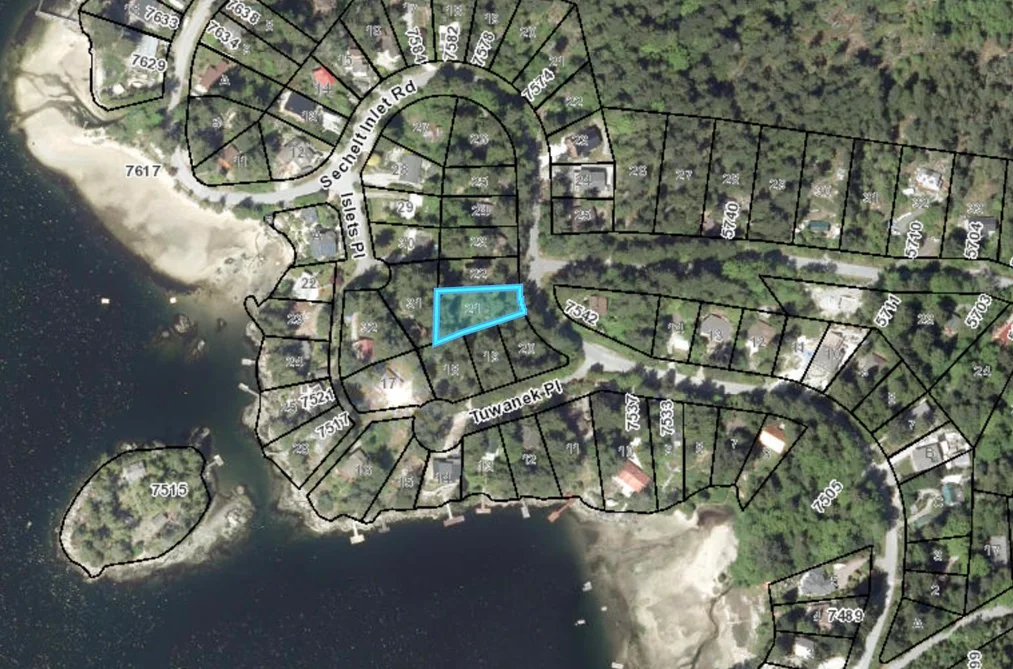 Property for sale at Lot 21 Sechelt Inlet Road Sechelt British Columbia - MLS: R3124573