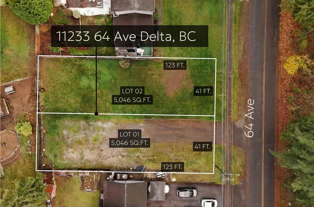 LT.1 11233 64 AVENUE, Delta BC V4E 1C3, Delta BC — Land for Sale - Photo 2