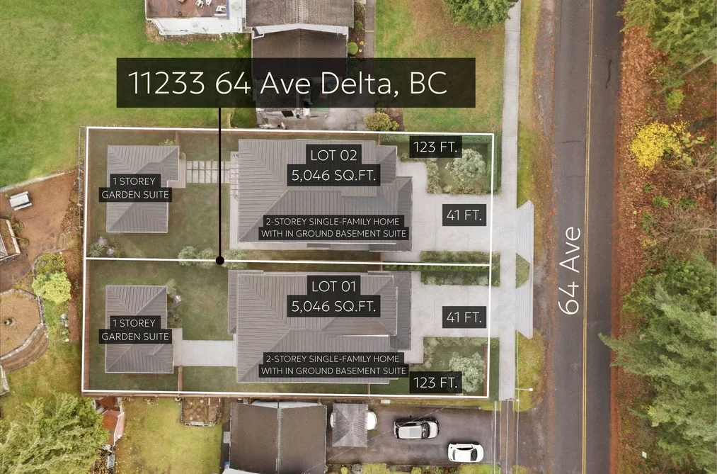 LT.1 11233 64 AVENUE, Delta BC V4E 1C3, Delta BC — Land for Sale - Photo 3