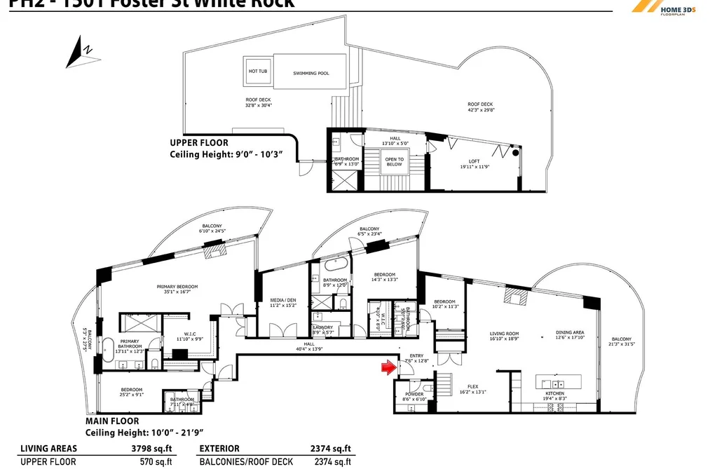 PH 2 1501 FOSTER STREET, White Rock BC V4B 0C3, White Rock BC — Residential for Sale - Photo 6