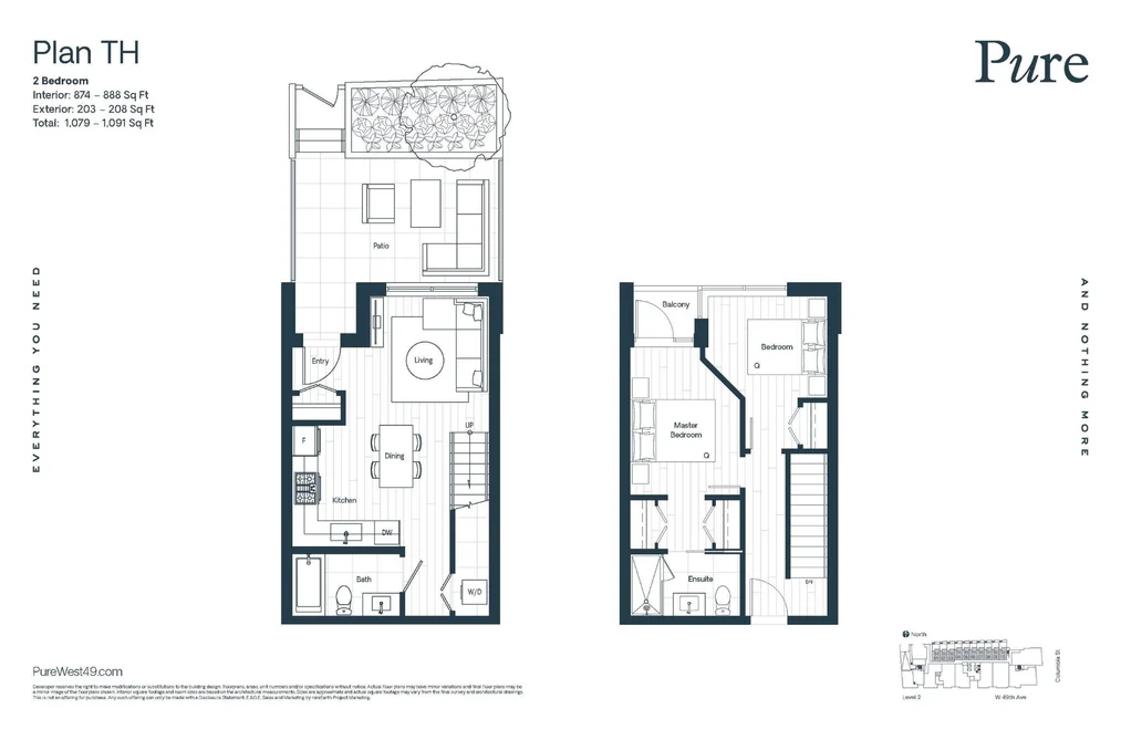TH2 203-263 W 49TH AVENUE, Vancouver BC V5Y 2Z8, Vancouver BC — Residential for Sale - Photo 2