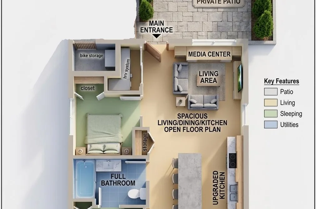 UNIT 3 E 2535 E BROADWAY STREET, Vancouver BC V5M 1Y4, Vancouver BC — Residential for Sale - Photo 2